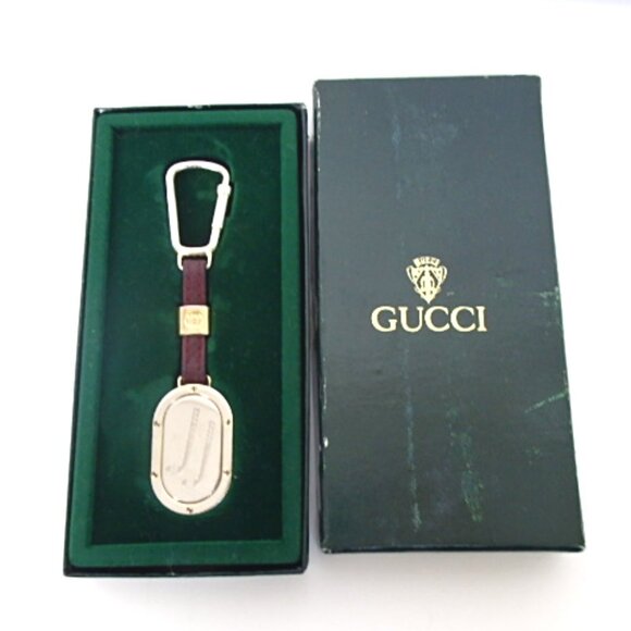 Authentic GUCCI Sukey key ring metal [Used] - Picture 1 of 9